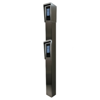 VWAS316 - Modulaire Intercomzuil - Auto/SUV - hoogte 2230 mm -RVS316