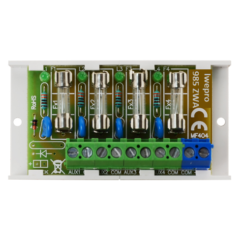 Glas-zekerings-module 