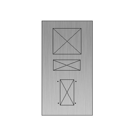 Maatwerk voorplaat (specificatie klant)